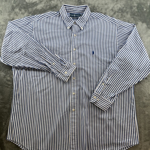 Ralph Lauren Other - Ralph Lauren Long Sleeve Button Down Shirt Men Size 17.5‎ 34/35 Multi Striped
